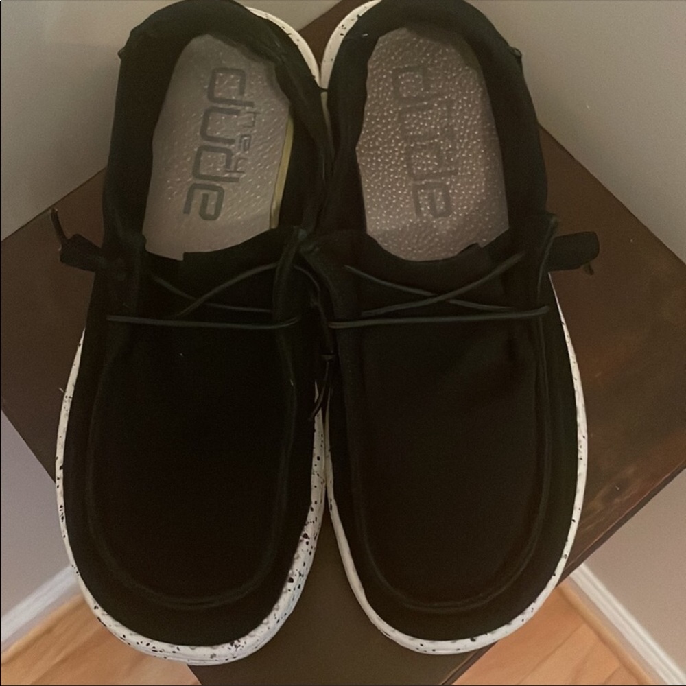 Womens Black Hey Dudes